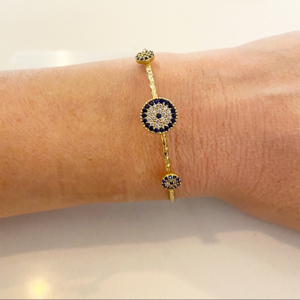 Round Evil Eye Bracelet
